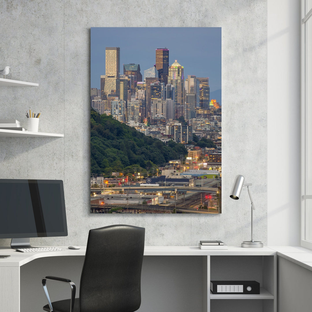 Chris Fabregas Photography Metal, Canvas, Paper Seattle | The Emerald City Wall Art print