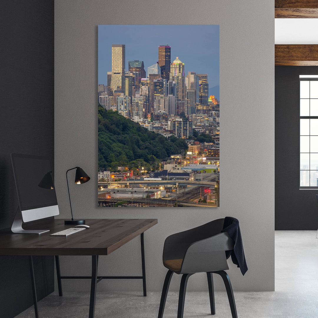 Chris Fabregas Photography Metal, Canvas, Paper Seattle | The Emerald City Wall Art print