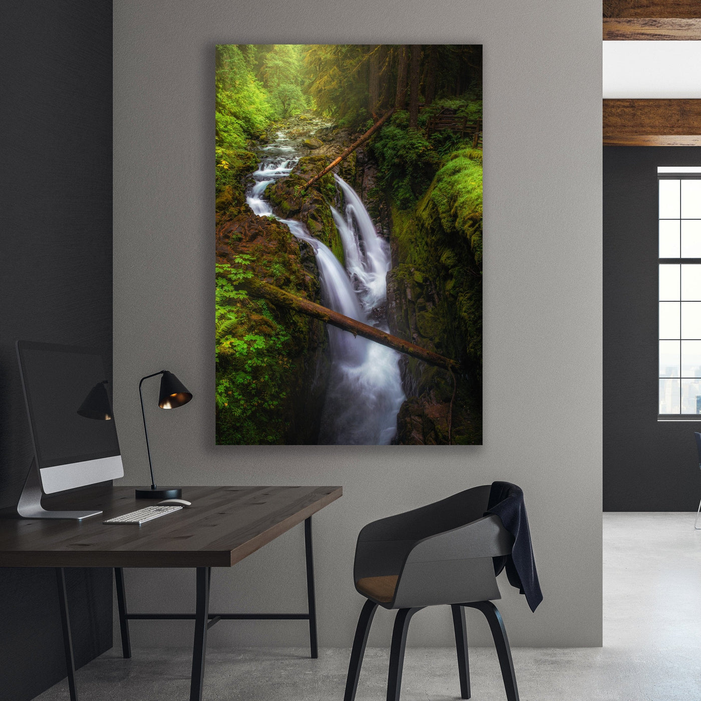 Sol Duc Falls Limited Edition displayed in a refined room interior