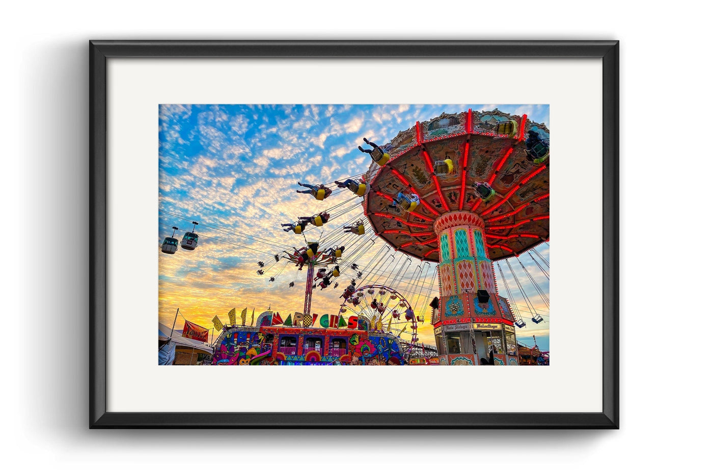 Washington State Fair Carnival displayed in an elegant room interior