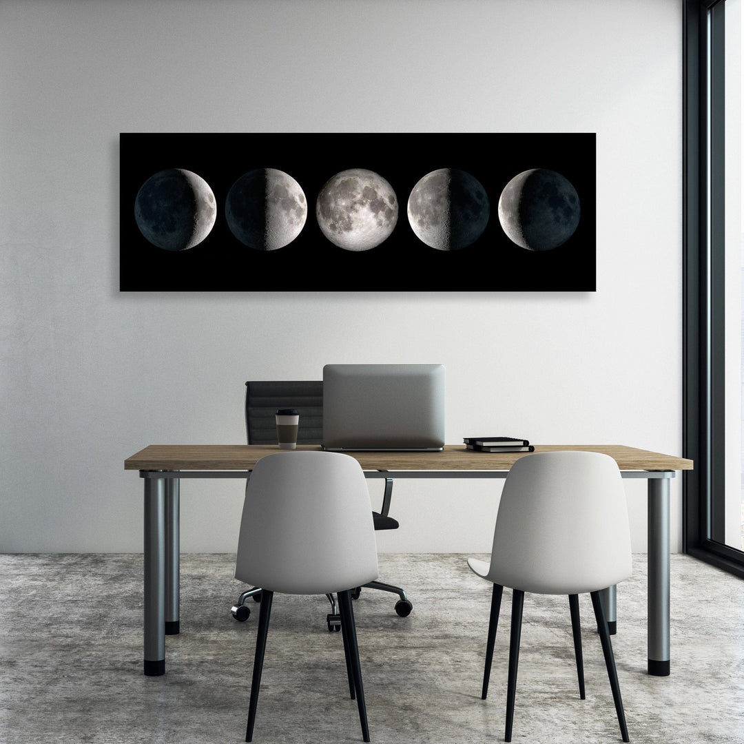 Chris Fabregas Photography Metal Print, Canvas Moon Phases Limited Edition Print Wall Art print