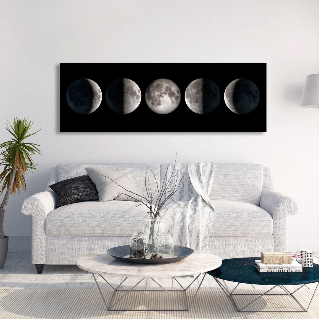 Chris Fabregas Photography Metal Print, Canvas Moon Phases Limited Edition Print Wall Art print