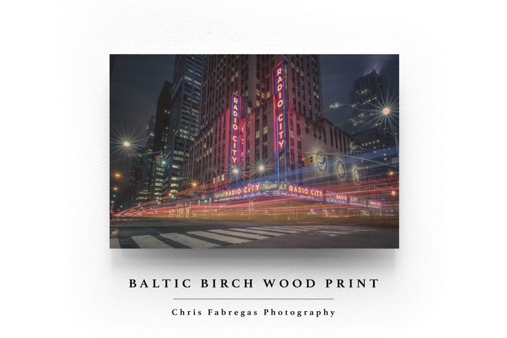 Chris Fabregas Photography Metal, Wood, Canvas, Paper Radio City Music Hall Fine Art Limited Edition Print Wall Art print