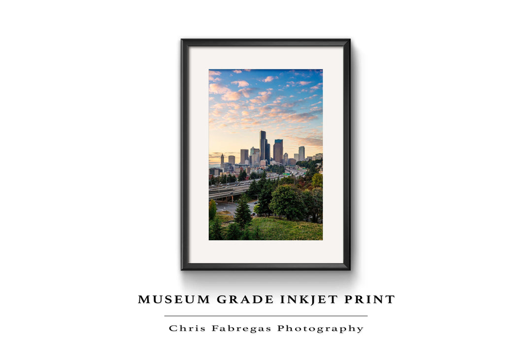 Chris Fabregas Photography Metal, Wood, Canvas, Paper Seattle From Beacon Hill Wall Art print