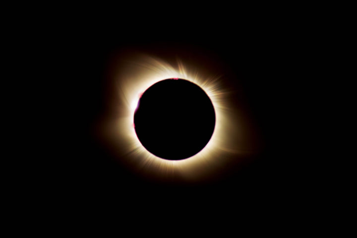 Chris Fabregas Photography Metal, Wood, Canvas, Paper Solar Eclipse - Grand Teton National Park Wall Art print