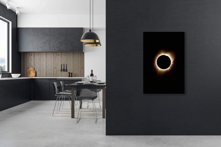 Chris Fabregas Photography Metal, Wood, Canvas, Paper Solar Eclipse - Grand Teton National Park Wall Art print