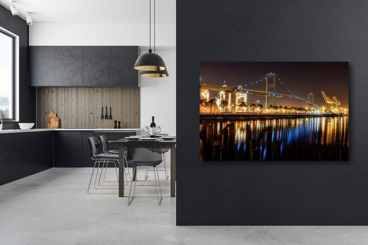 Chris Fabregas Photography Metal, Wood, Canvas, Paper The Vincent Thomas Bridge Wall Art print