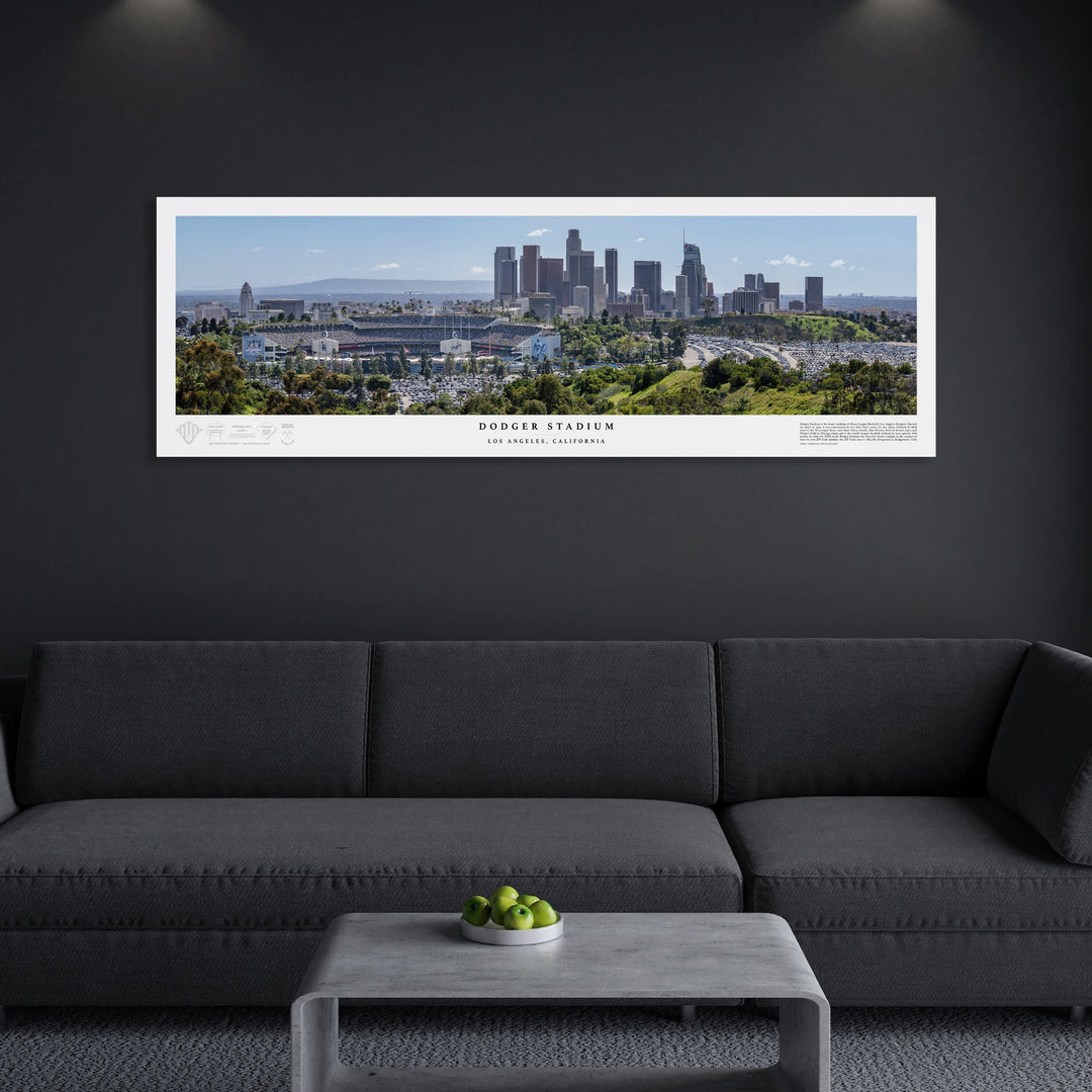 Chris Fabregas Photography Panoramic Poster Dodger Stadium Panoramic Print Wall Art print