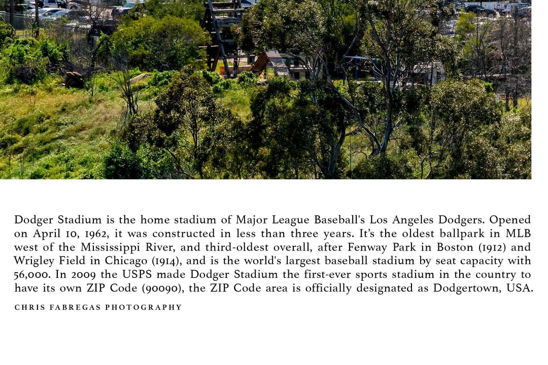 Chris Fabregas Photography Panoramic Poster Dodger Stadium Panoramic Print Wall Art print