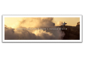 Chris Fabregas Photography Panoramic Poster Skilled Surfer Motivational Poster Wall Art print
